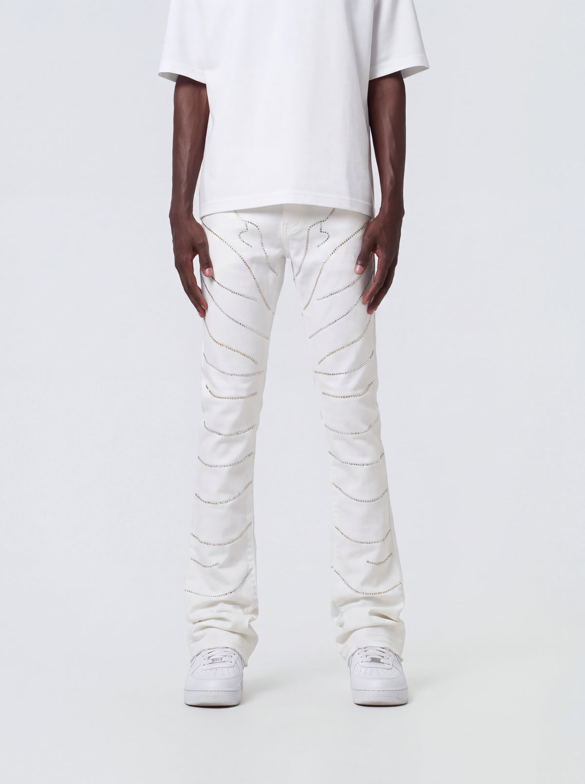 Mens Stacked Jeans:  Slim & Tapered Fits Collection