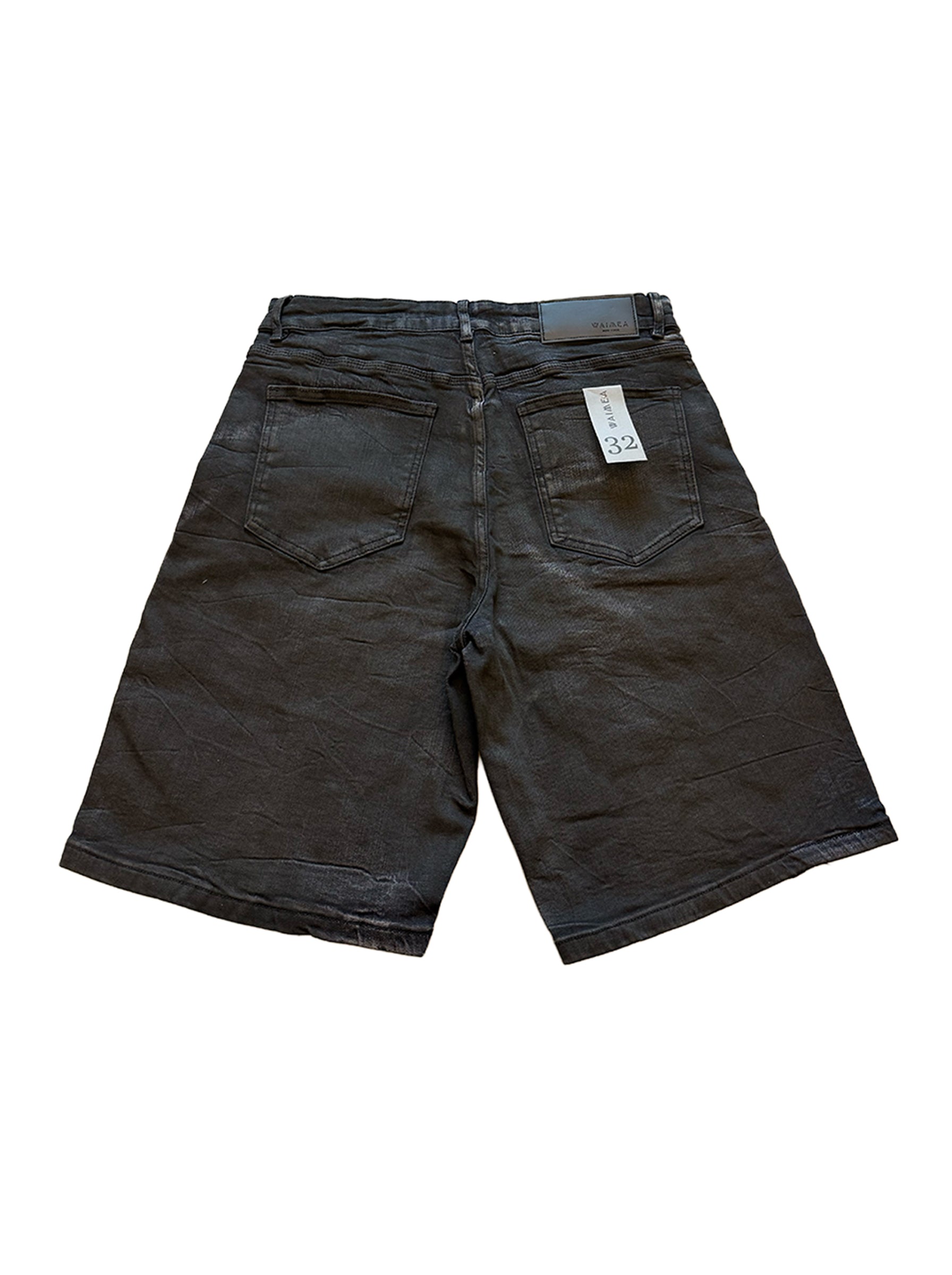 Waimea "Back to School" Plaid Denim Short
