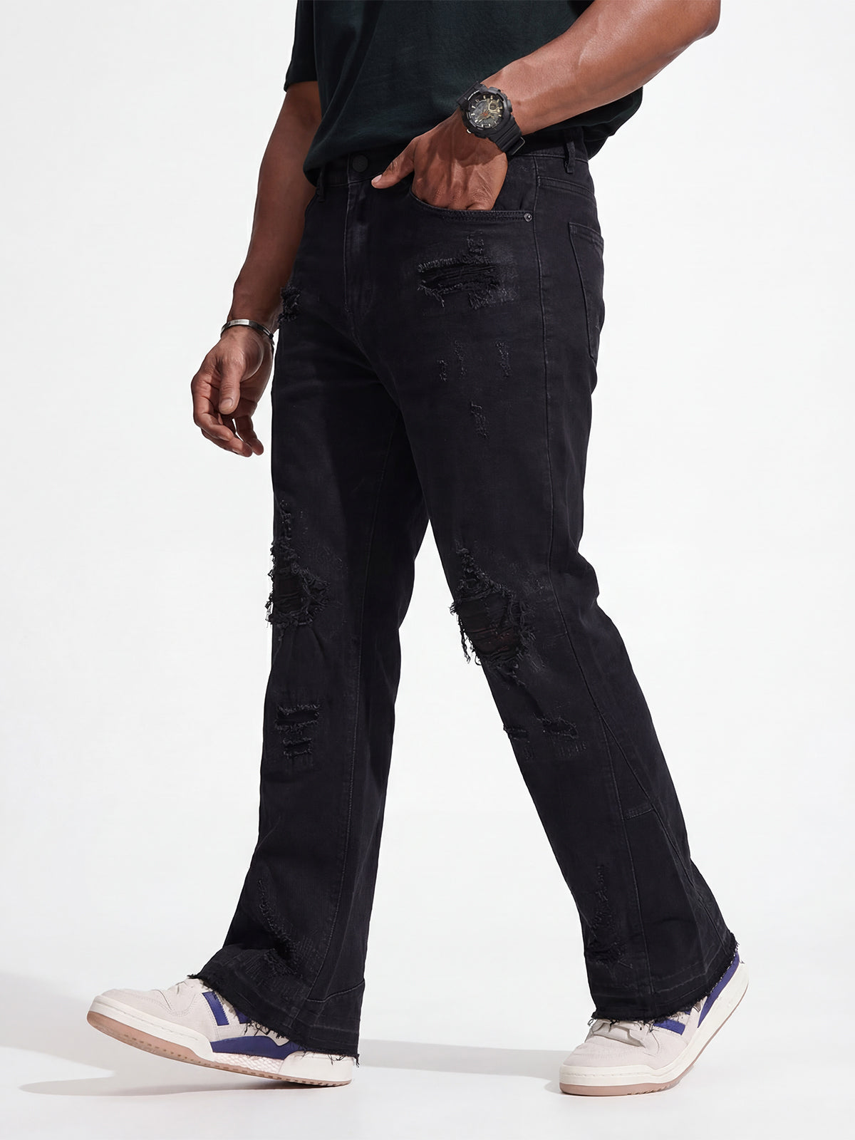 W by Waimea Men's Flare Fit Jeans