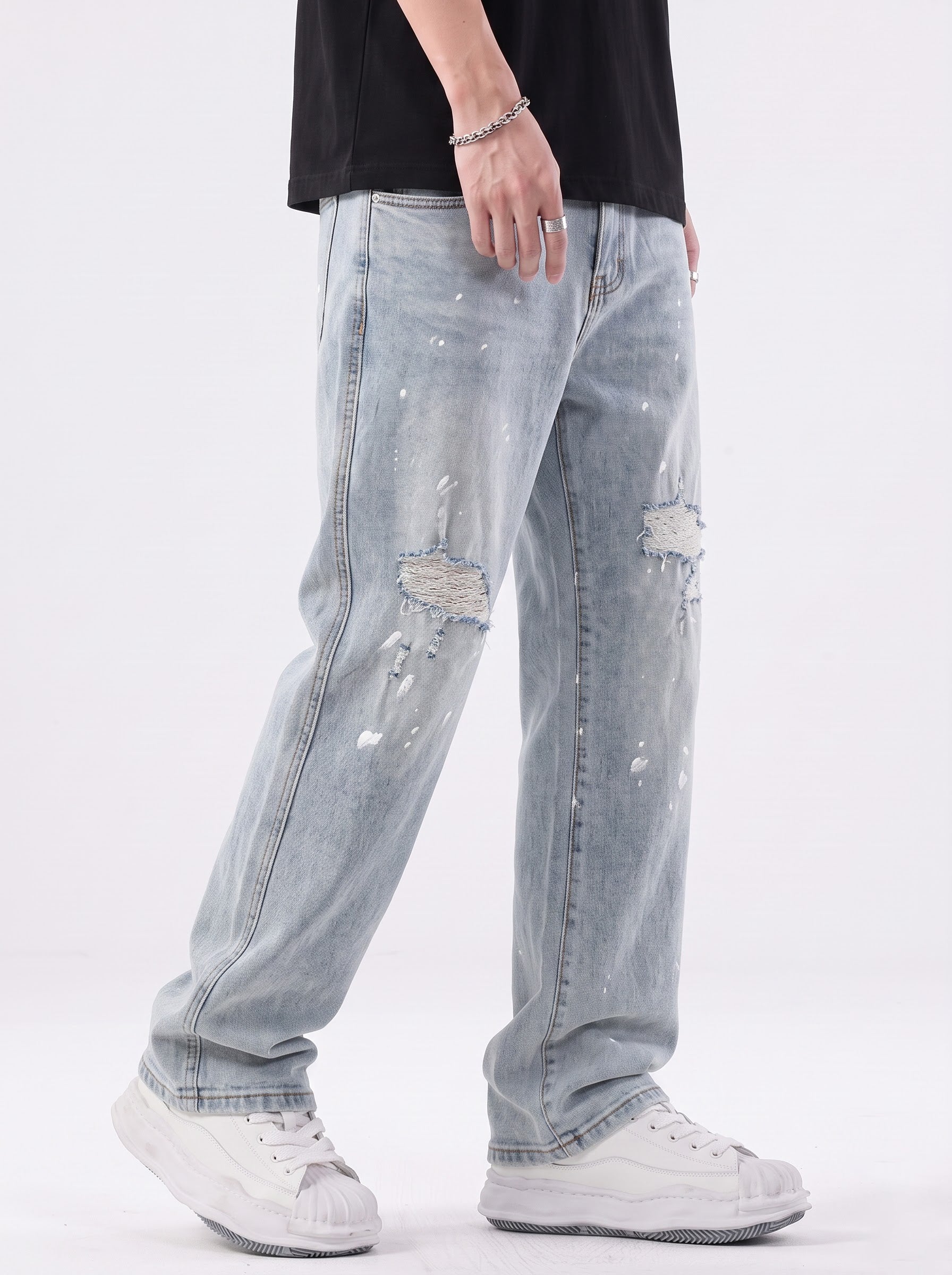 W by Waimea Street Relaxed Distressed Jean