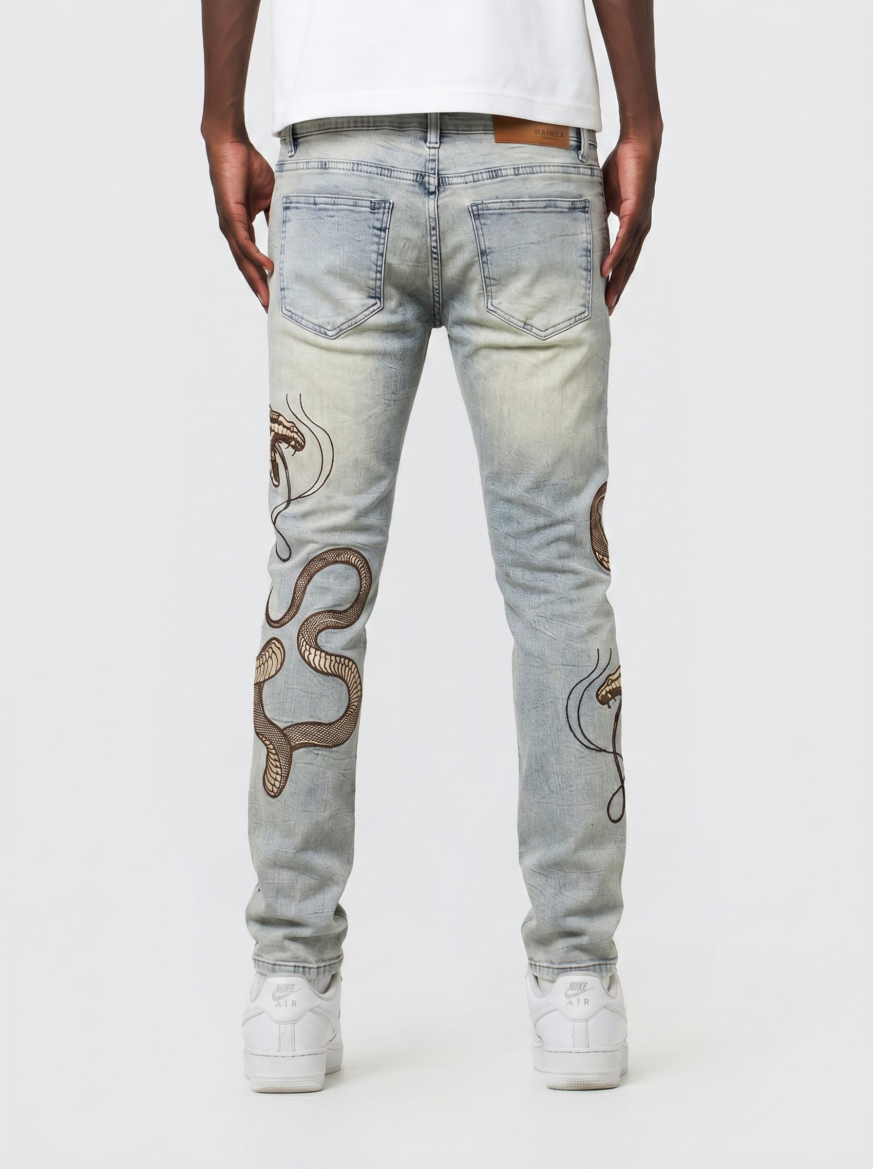 Waimea Men's Snake Venom Slim Fit Jean
