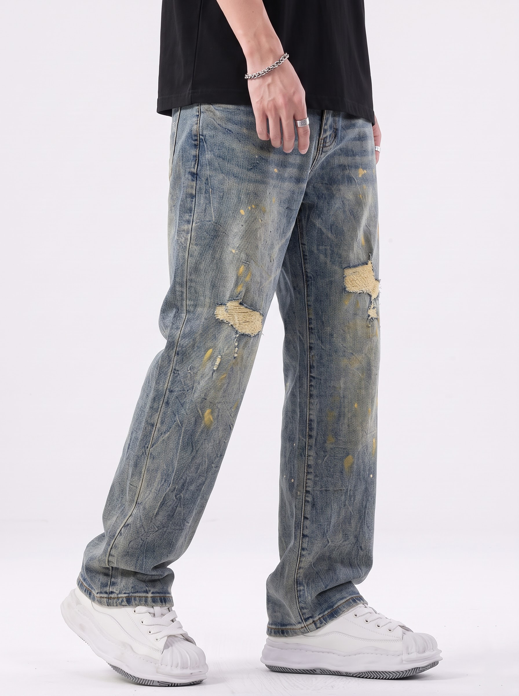 W by Waimea Street Relaxed Distressed Jean
