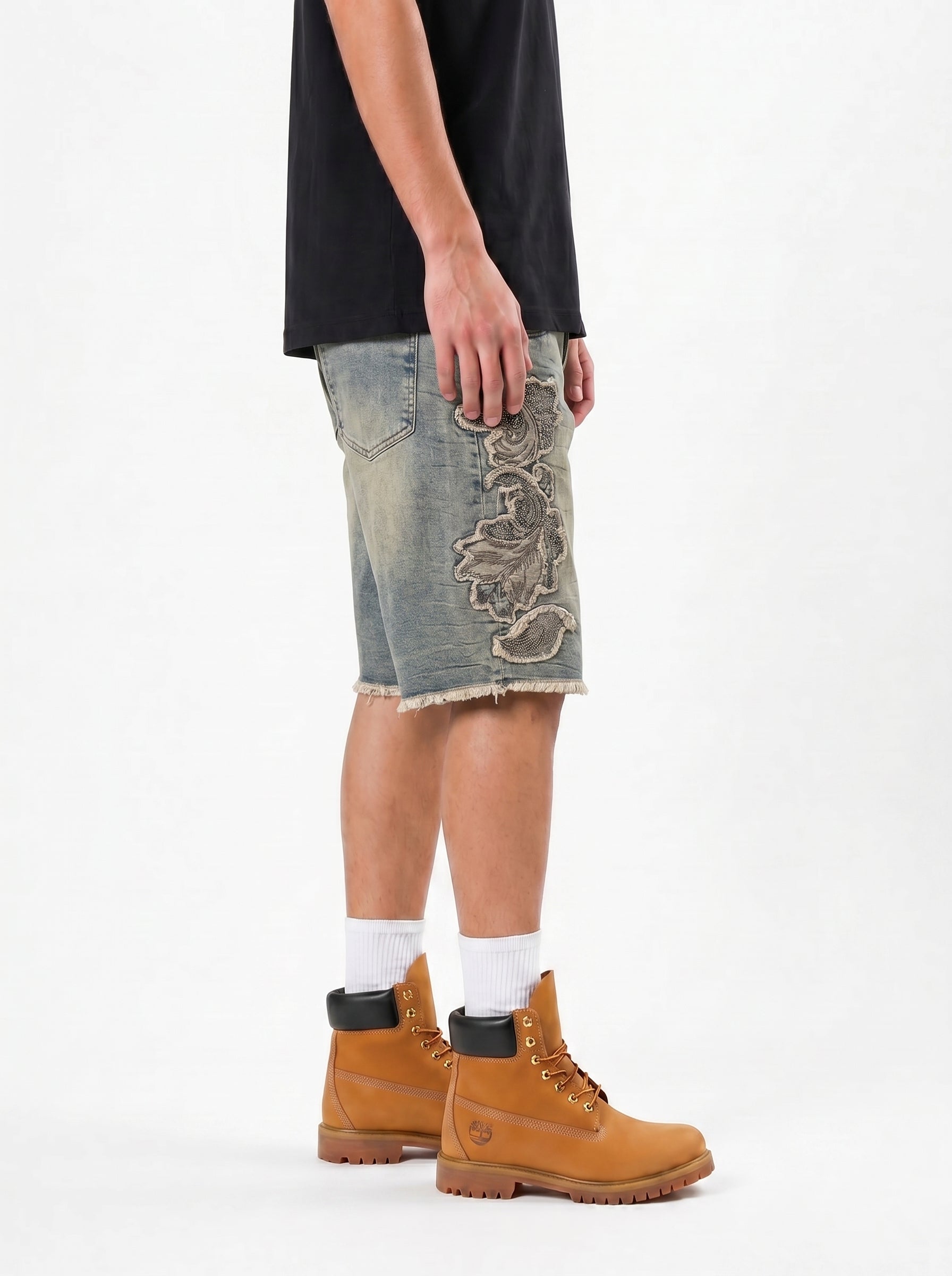 Waimea Men's Barouqe Rhinestone Shorts