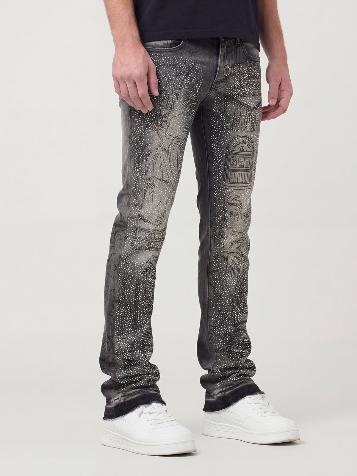 W by Waimea Men's "Las Vegas" Stacked Fit Jeans