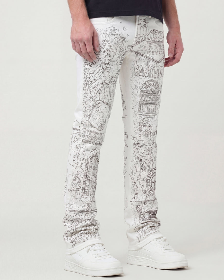 Rhinestone Jeans: Denim Shorts, Mens Rhinestones Jeans| Waimea Online