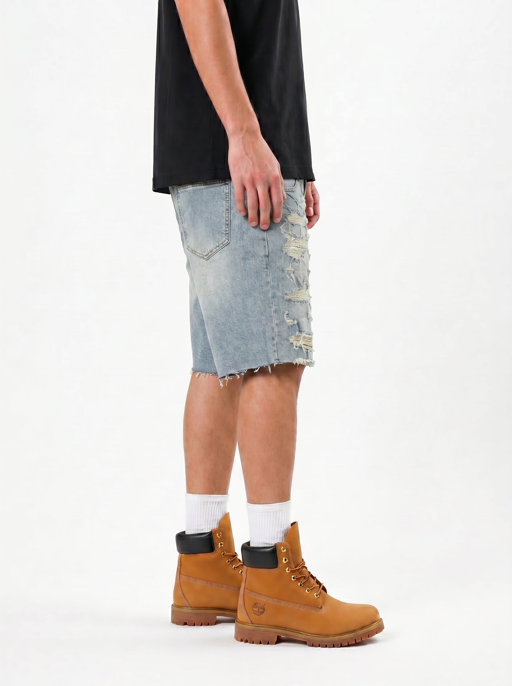W by Waimea Distressed Short