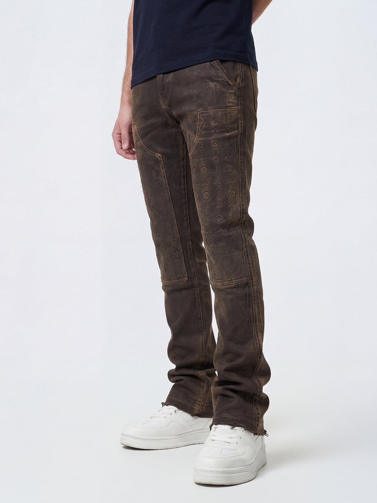 W by Waimea Men's Carpenter Stacked Fit Jeans