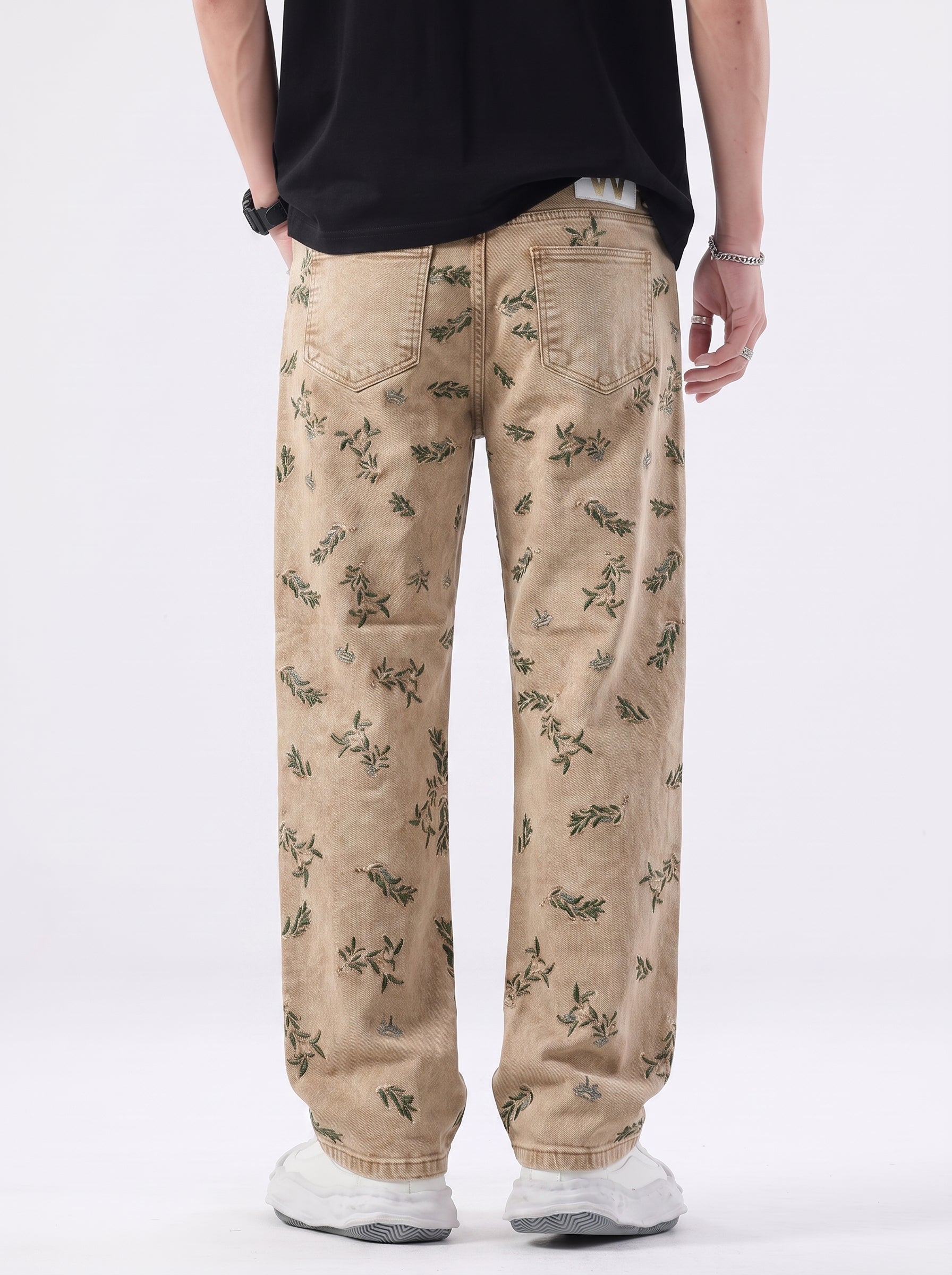 W by Waimea Woodland Forest Relaxed Jean