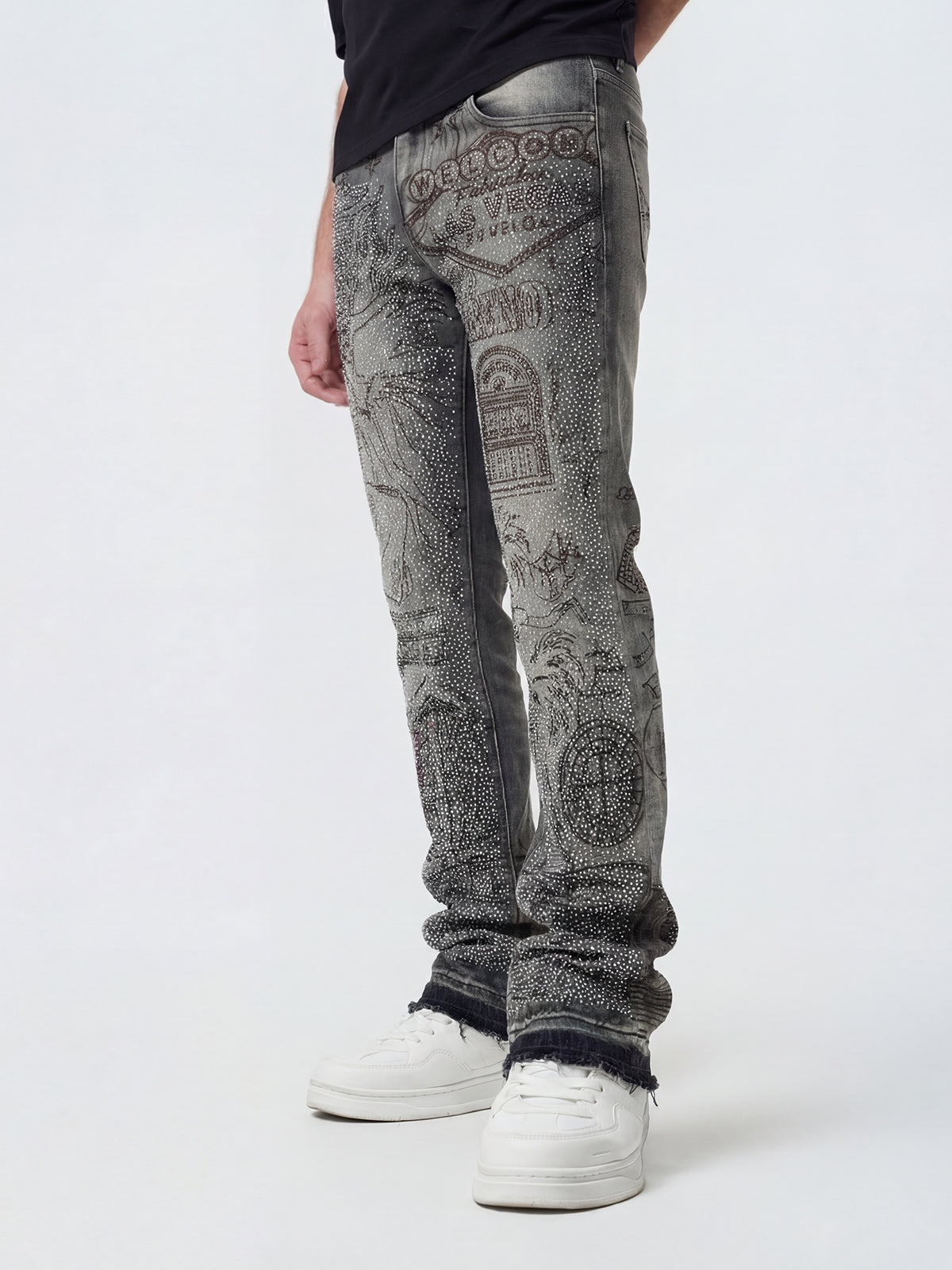 W by Waimea Men's "Las Vegas" Stacked Fit Jeans