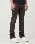 W by Waimea Men's Basic Wax Stacked Jeans