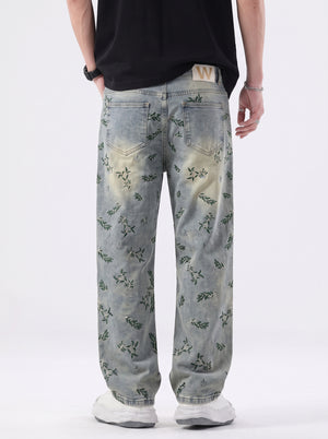 W by Waimea Woodland Forest Relaxed Jean