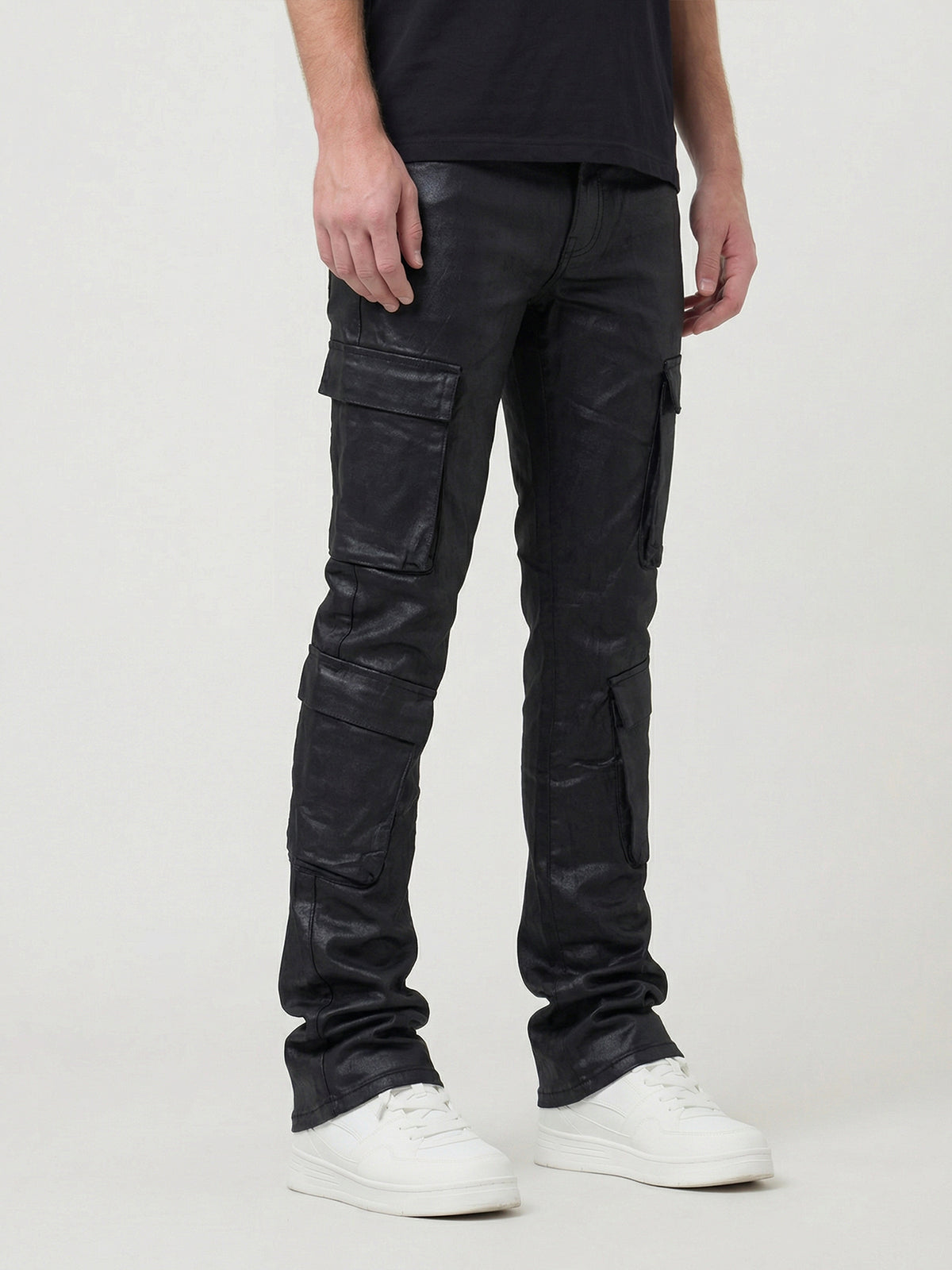 Waimea Men's Stacked Wax Coated Jeans