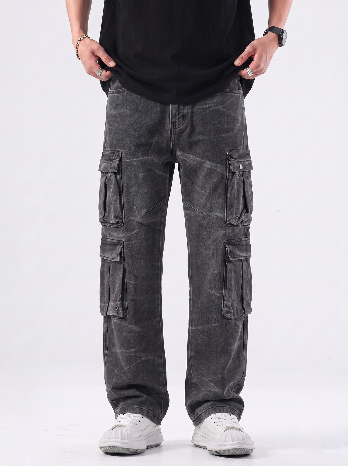 W by Waimea Cargo Relaxed Jeans