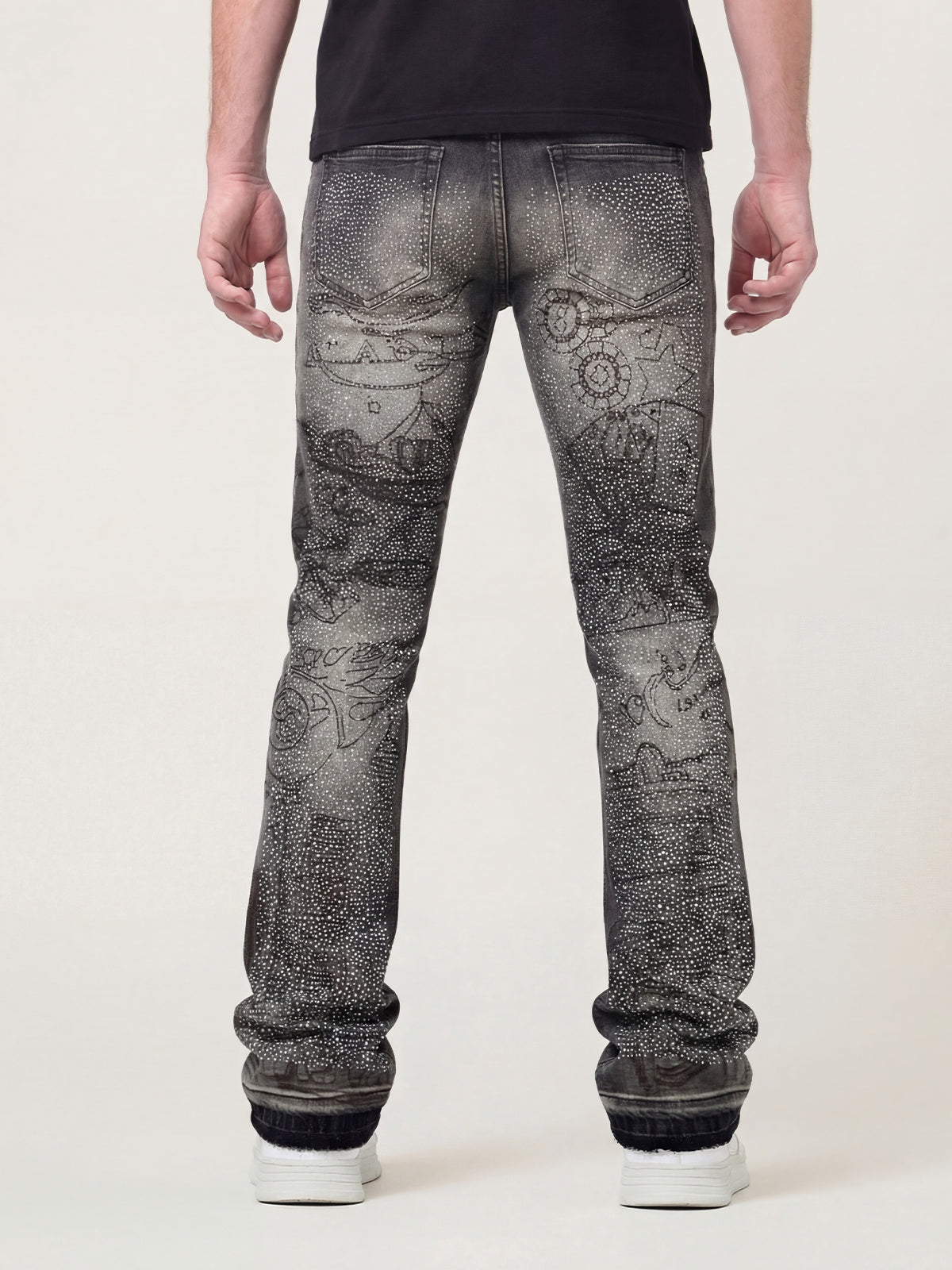 W by Waimea Men's "Las Vegas" Stacked Fit Jeans