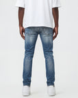 Waimea Men's Minimal Ripped Slim Fit Jean