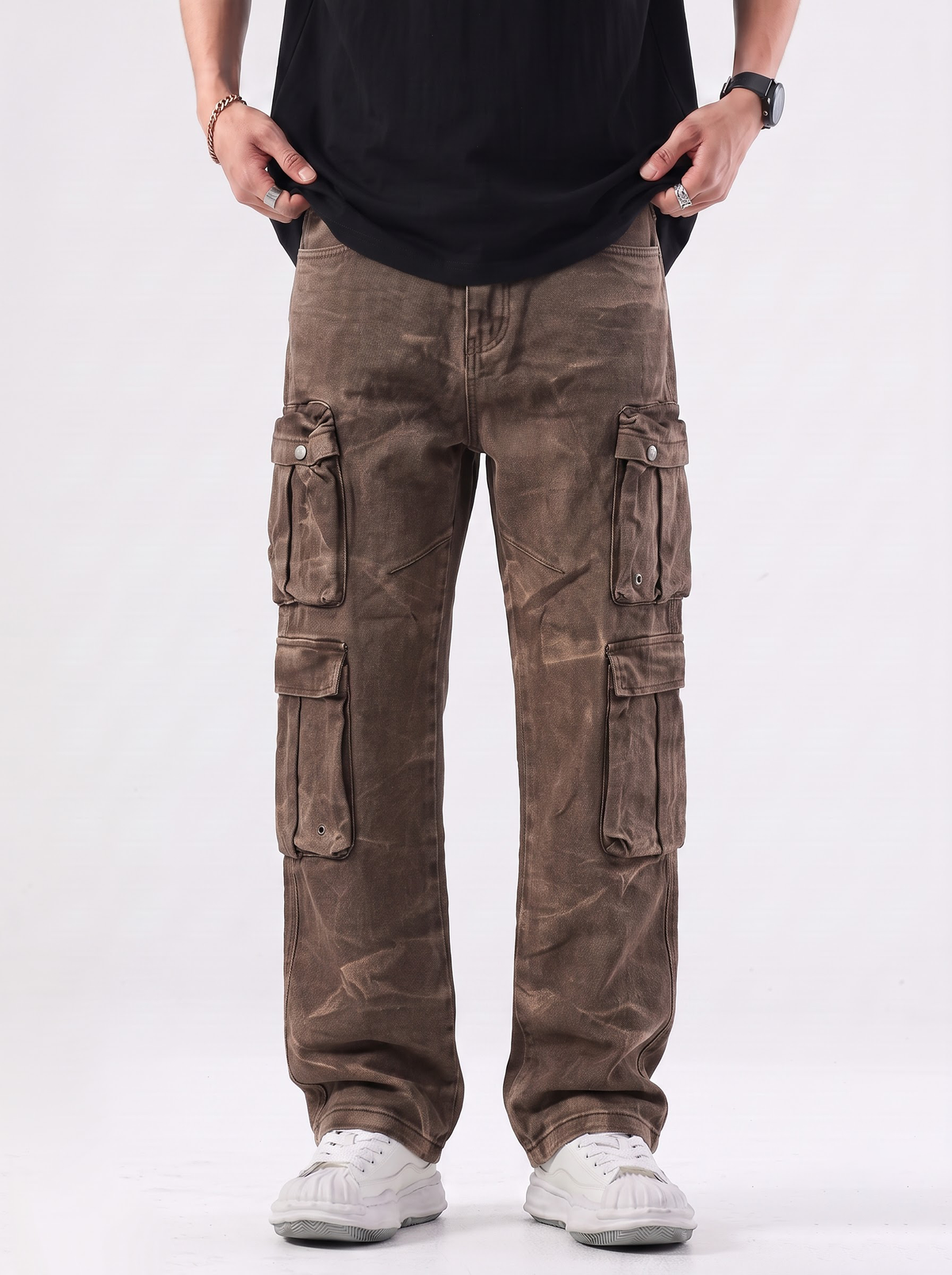 W by Waimea Cargo Relaxed Jeans