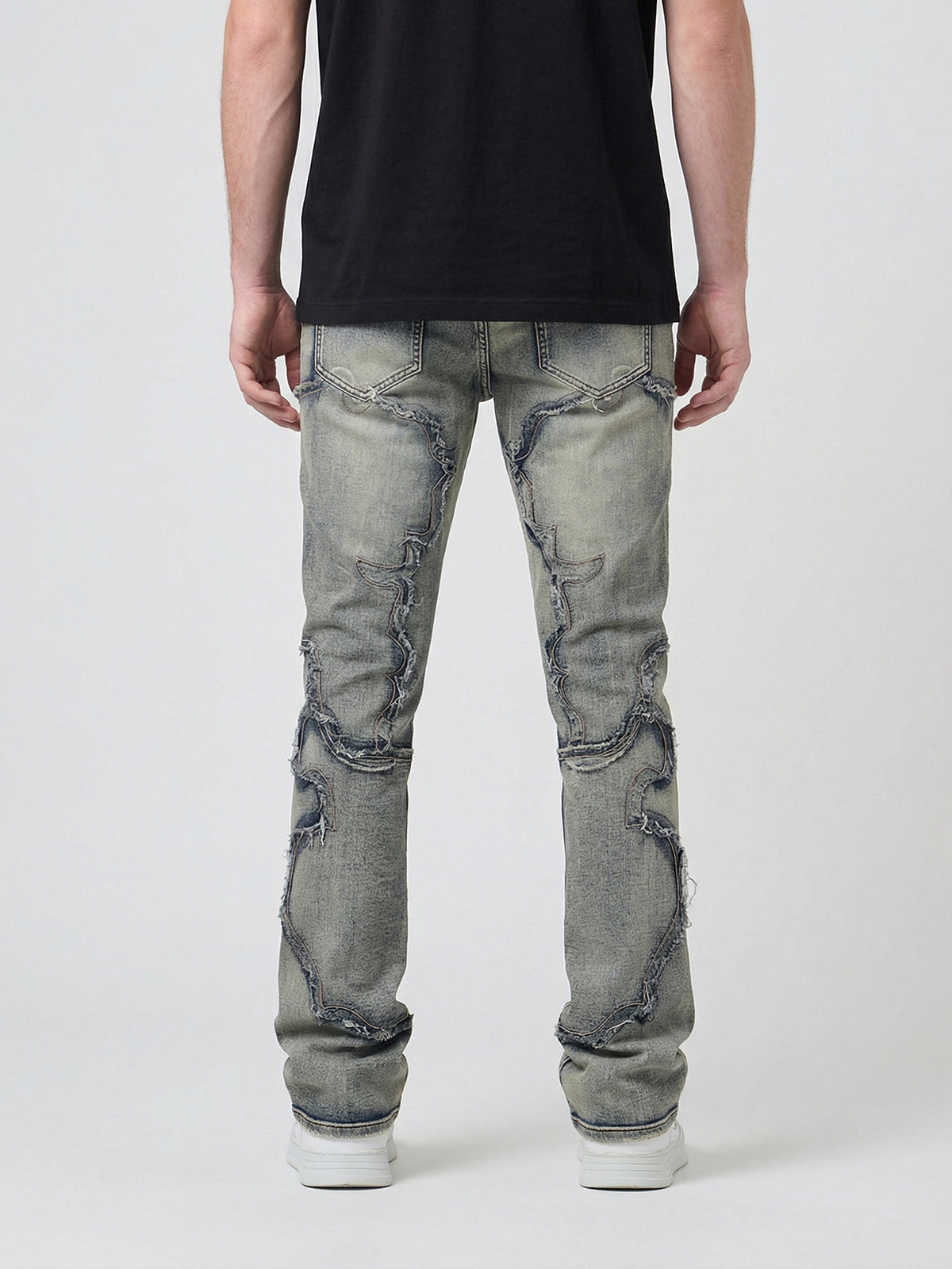 Mens Stacked Jeans:  Slim & Tapered Fits Collection