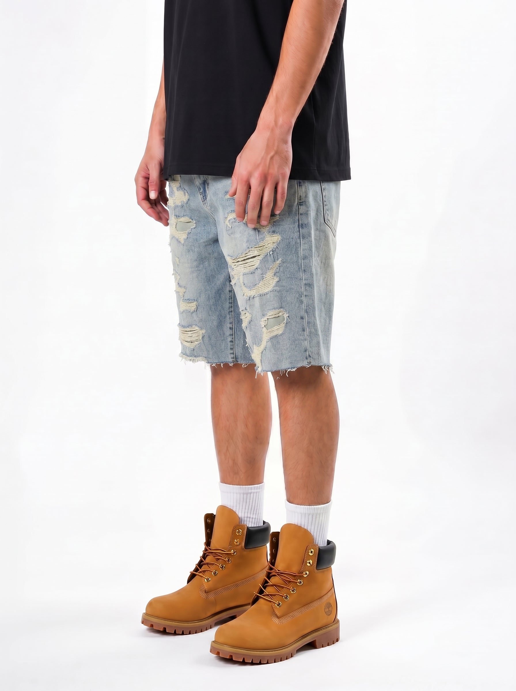 W by Waimea Distressed Short