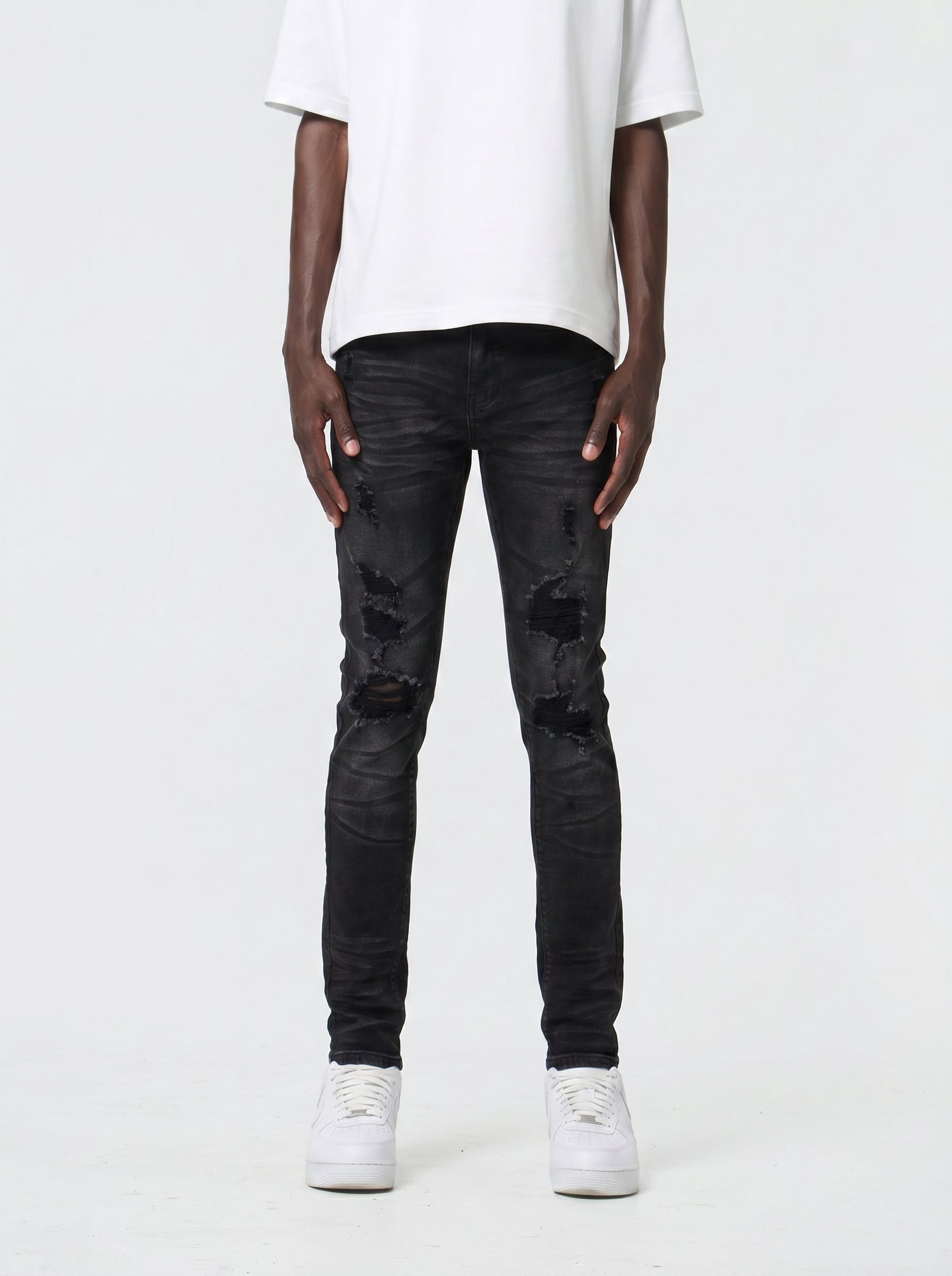 Waimea Men's Multi-Rip Slim Denim