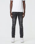 Waimea Men's Patch-Up Studded Slim Fit Jean