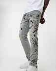 W by Waimea "Wild Bloom" Slim Jean
