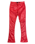 Waimea Men's PU Leather Stacked Jeans