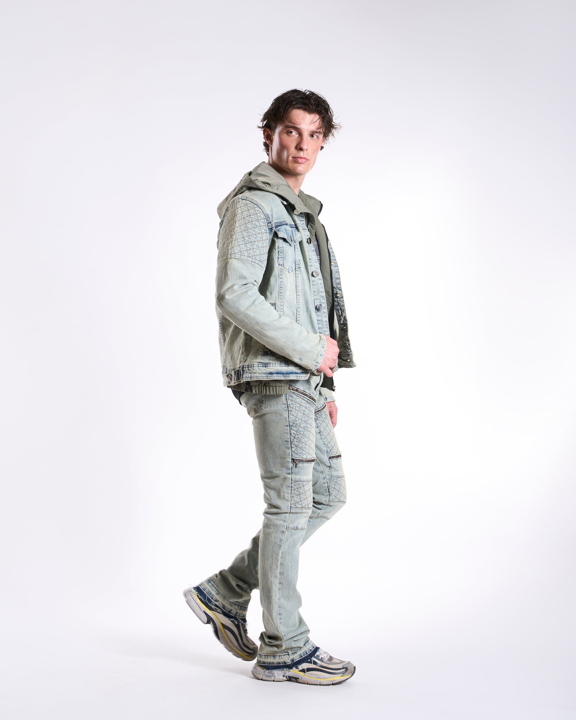 Waimea Men&#39;s Racer Stacked Jeans
