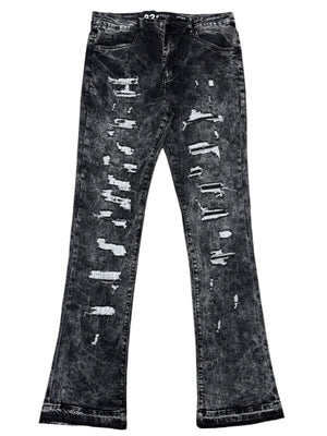 Waimea Men’s Stacked Fit Rip & Repair Jeans