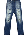 Waimea Men’s Slim Fit Heavy Rip & Repair Jeans