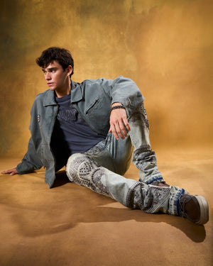 W by Waimea Men's Stacked Fit Jeans