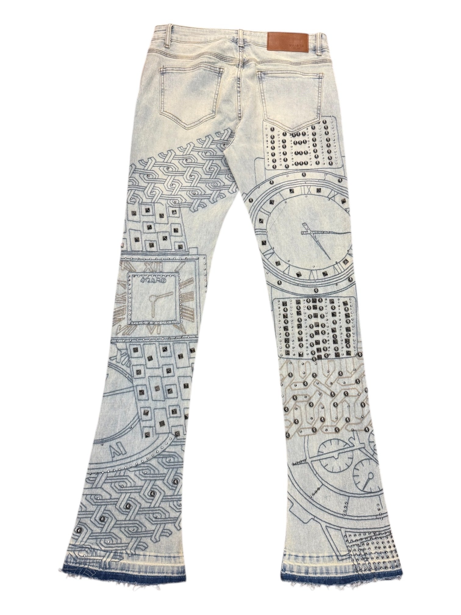 Waimea Men's Timepiece Stacked Jeans