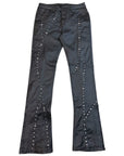 Waimea Men's Wax Coated Cross-Stud Stacked Fit Jean