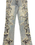 Waimea Men’s Stacked Jeans w/ Raw Baroque Panels