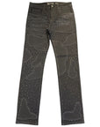 Waimea Men's Patchwork Rhinestone Slim Fit Jean