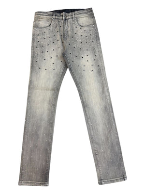 Waimea Men's Rhinestone Studded Slim Fit Jean