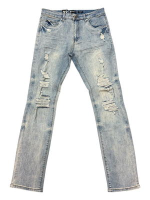 Waimea Men's Multi-Rip Slim Denim