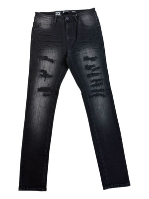 Waimea Men's Distressed Skinny Fit Denim
