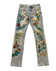 Men's Vintage Wash "Wildflower" Slim Jean