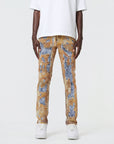 Waimea Men's Skinny Timber Patchwork Jeans