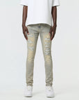 Waimea Men's Distressed Skinny Fit Denim