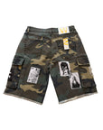 W BY Waimea Camo Patchwork Shorts