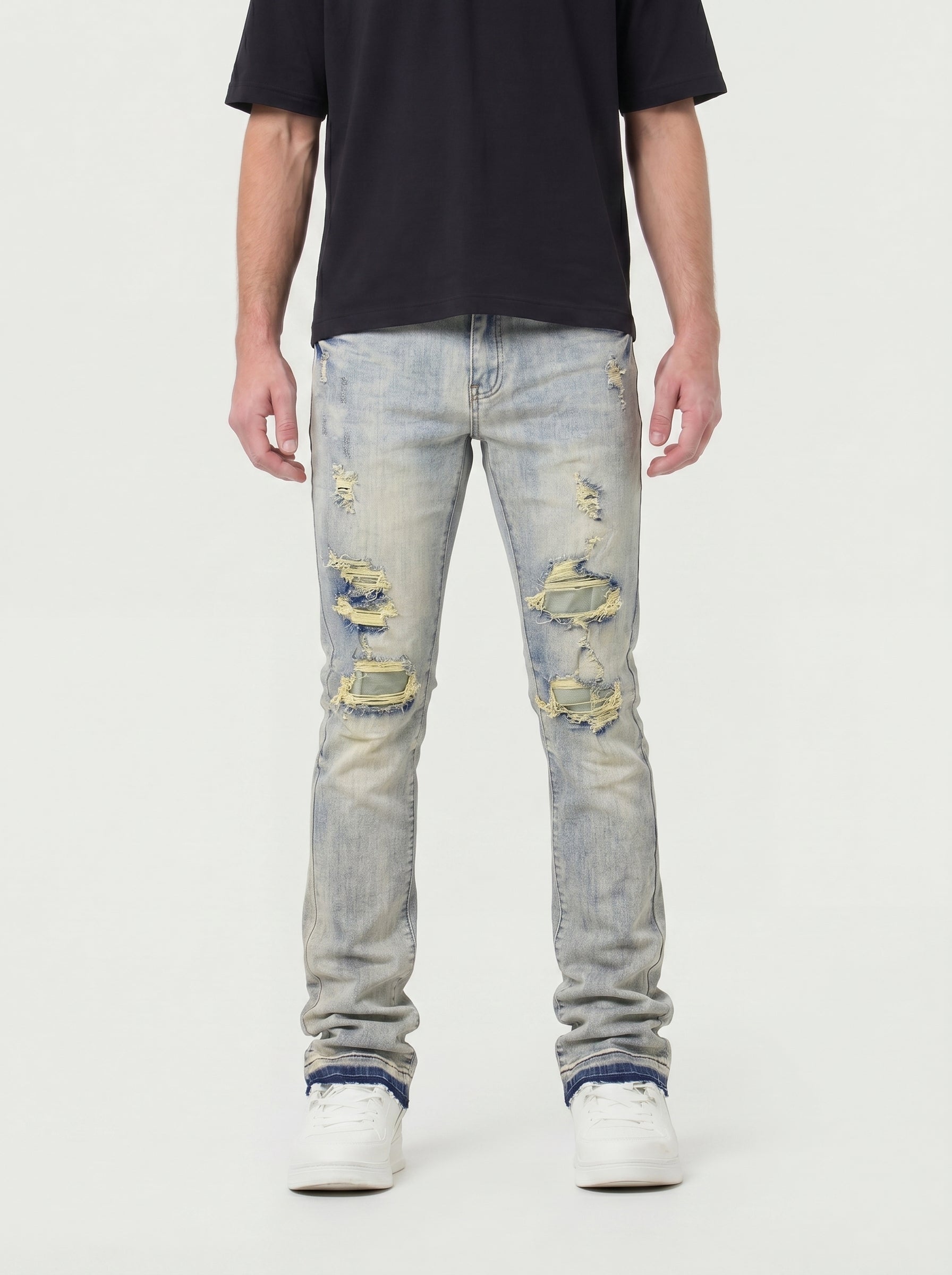 Stacked Denims