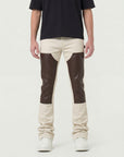Waimea Men's Stacked Jeans with PU Patch