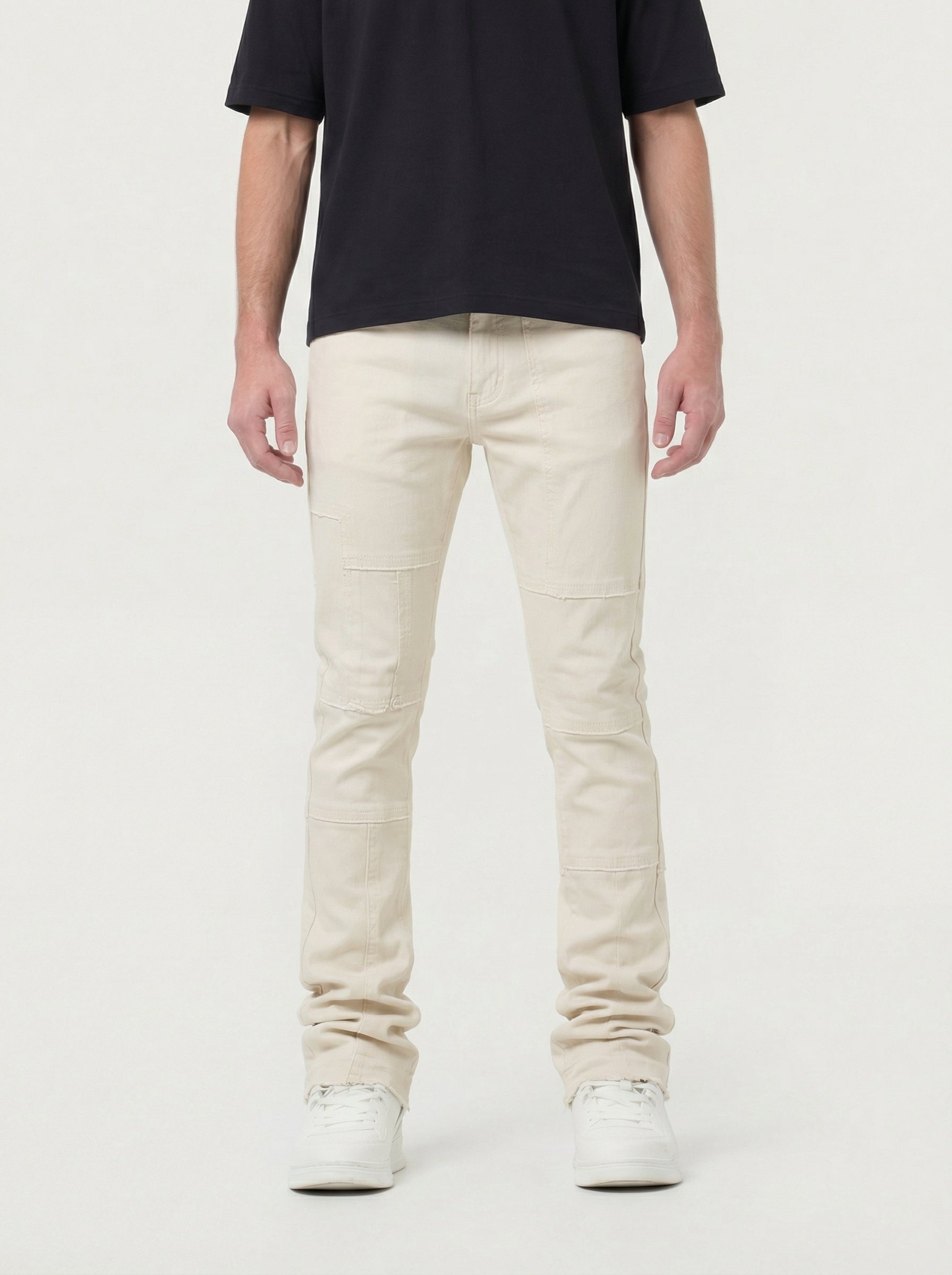 Mens Stacked Jeans:  Slim & Tapered Fits Collection