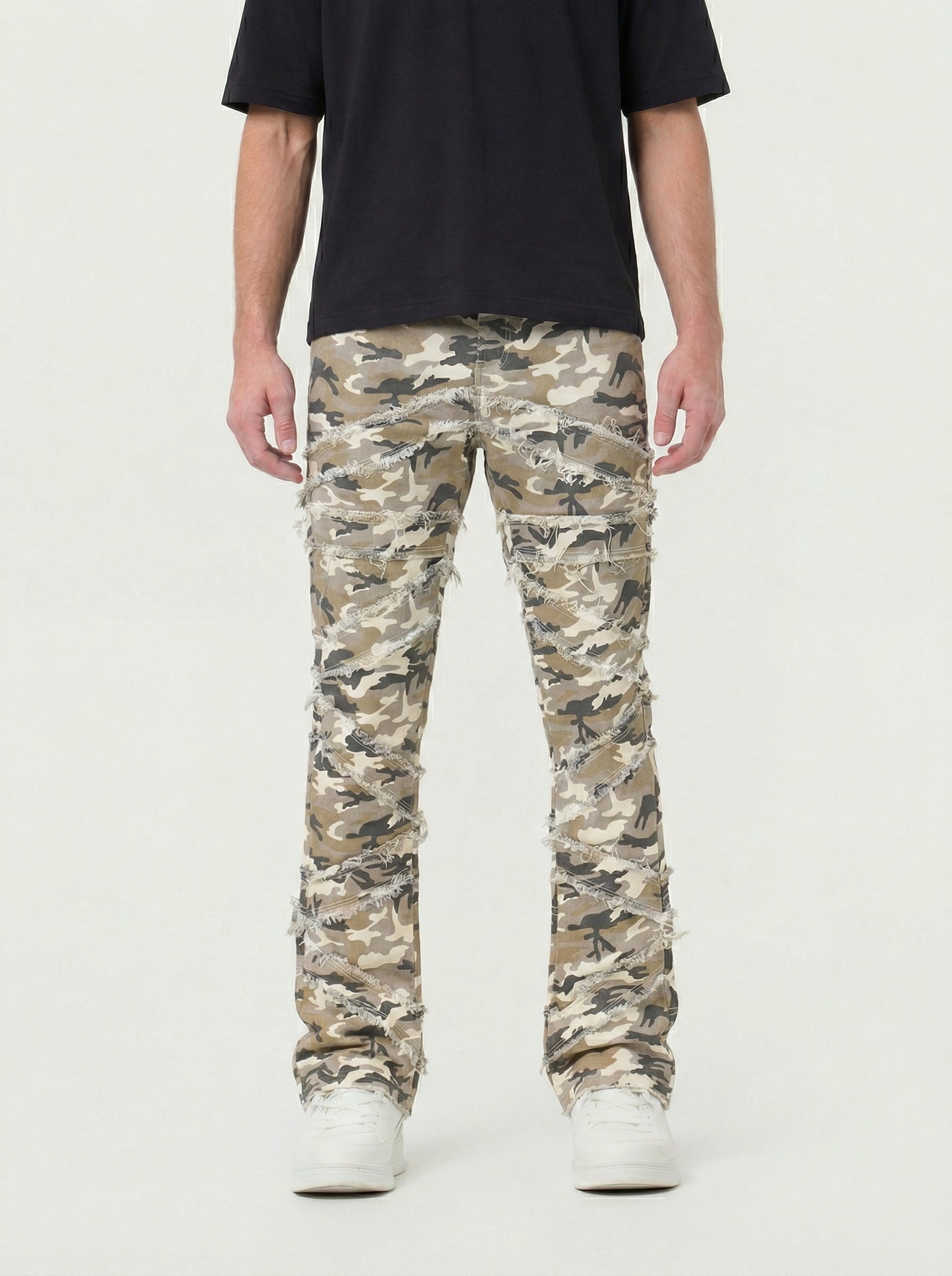 Mens Stacked Jeans:  Slim & Tapered Fits Collection