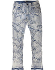 Waimea Men's Frayed Panel Stacked Jeans