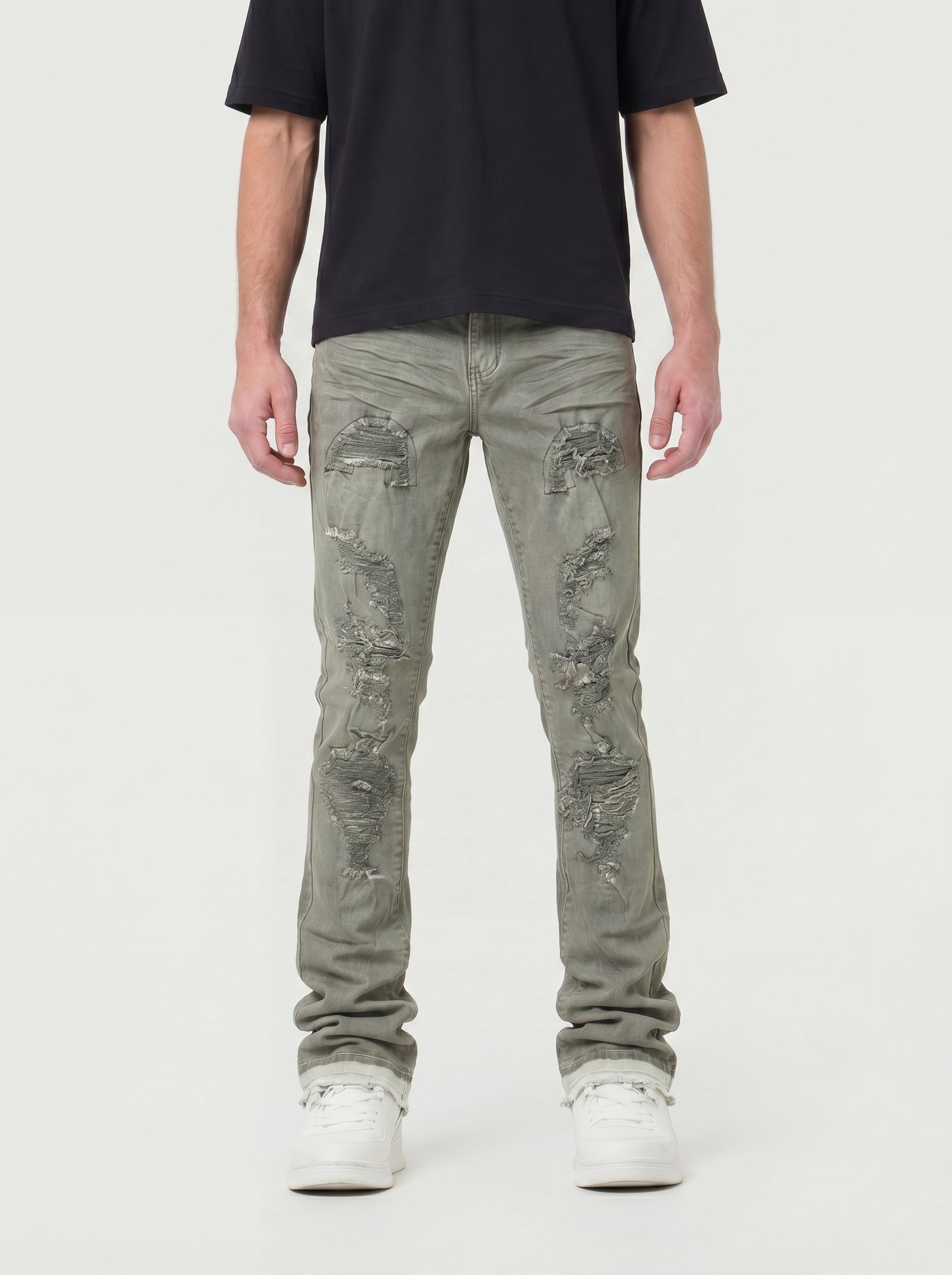 Waimea Men's Stacked Garment Dyed Jeans