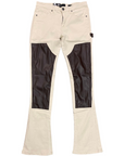 Waimea Men's Stacked Jeans with PU Patch