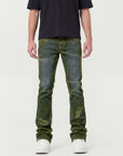 Waimea Men's Stacked Fit Jeans Velvet Coated W/ Stitched Hem