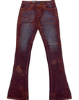 Waimea Men's Stacked Fit Jeans Velvet Coated W/ Stitched Hem